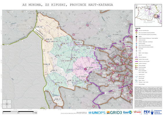 Microplanning: Mukoma, Kipushi, Lubumbashi, Haut-Katanga, COD (2025)