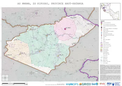 Microplanning: Mwawa, Kipushi, Lubumbashi, Haut-Katanga, COD (2025)