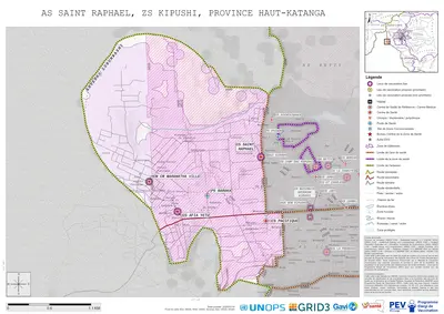 Microplanning: Saint-Raphael, Kipushi, Lubumbashi, Haut-Katanga, COD (2025)