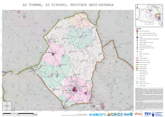 Microplanning: Tumbwe, Kipushi, Lubumbashi, Haut-Katanga, COD (2025)