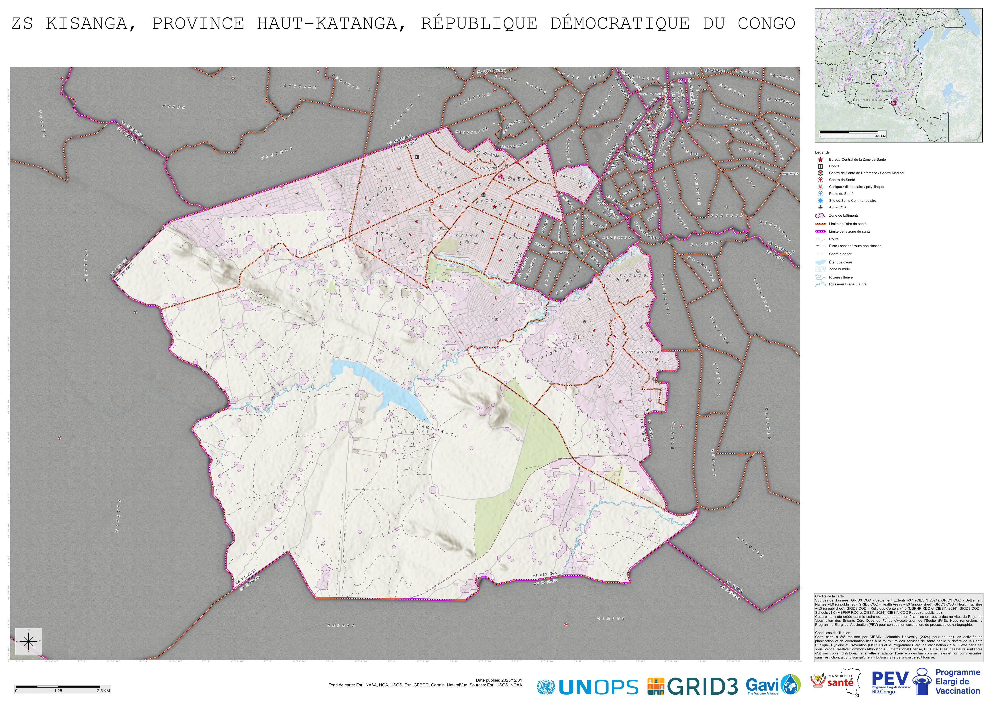 Reference Minimal: Kisanga, Lubumbashi, Haut-Katanga, COD (2026)