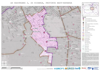 Microplanning: Kasungami-2, Kisanga, Lubumbashi, Haut-Katanga, COD (2025)