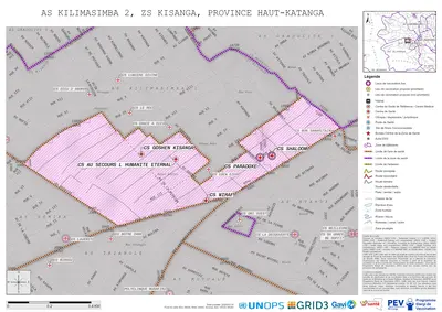 Microplanning: Kilimasimba-2, Kisanga, Lubumbashi, Haut-Katanga, COD (2025)