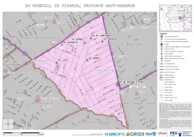 Microplanning: Mimbulu, Kisanga, Lubumbashi, Haut-Katanga, COD (2025)