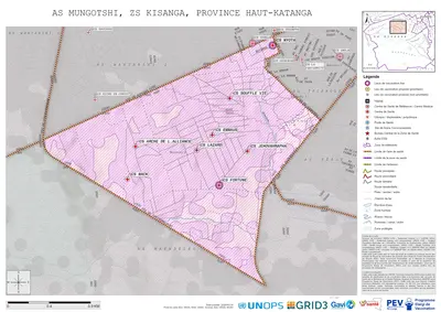 Microplanning: Mungotshi, Kisanga, Lubumbashi, Haut-Katanga, COD (2025)