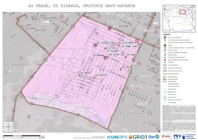 Microplanning: Page, Kisanga, Lubumbashi, Haut-Katanga, COD (2025)