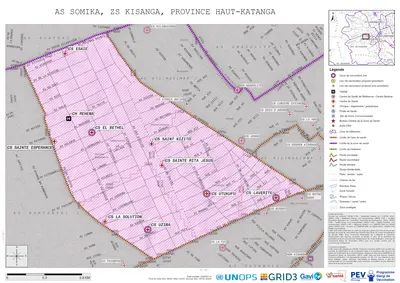 Microplanning: Somika, Kisanga, Lubumbashi, Haut-Katanga, COD (2025)