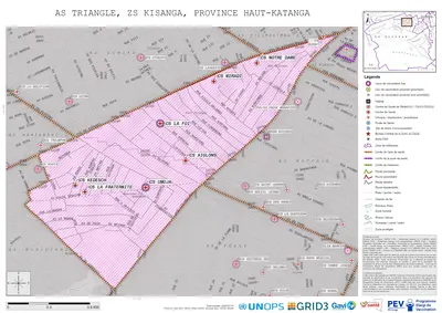 Microplanning: Triangle, Kisanga, Lubumbashi, Haut-Katanga, COD (2025)