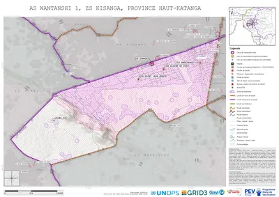 Microplanning: Wantanshi-1, Kisanga, Lubumbashi, Haut-Katanga, COD (2025)