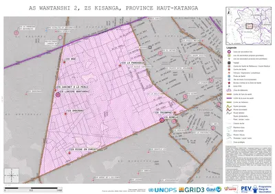 Microplanning: Wantanshi-2, Kisanga, Lubumbashi, Haut-Katanga, COD (2025)