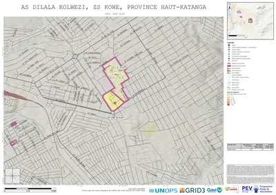 Comprehensive Dtp1: Dilala-Kolwezi, Kowe, Lubumbashi, Haut-Katanga, COD (2025)