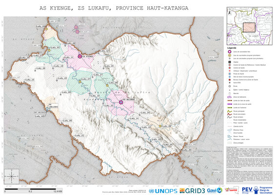 Microplanning: Kyenge, Lukafu, Lubumbashi, Haut-Katanga, COD (2025)