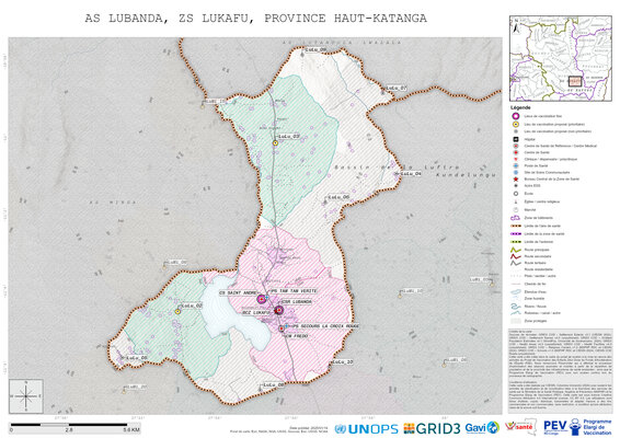 Microplanning: Lubanda, Lukafu, Lubumbashi, Haut-Katanga, COD (2025)