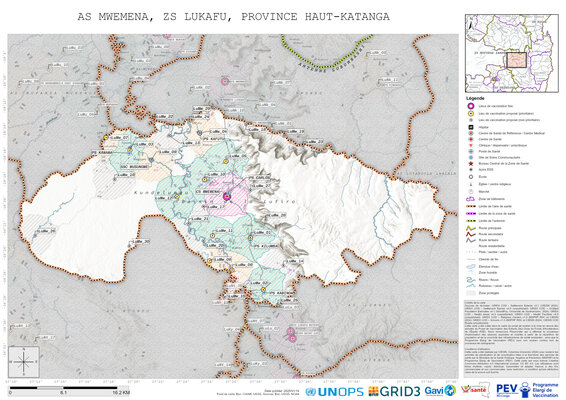 Microplanning: Mwemena, Lukafu, Lubumbashi, Haut-Katanga, COD (2025)