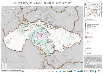 Microplanning: Mwemena, Lukafu, Lubumbashi, Haut-Katanga, COD (2025)