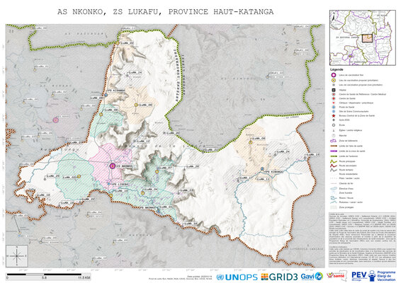 Microplanning: Nkonko, Lukafu, Lubumbashi, Haut-Katanga, COD (2025)
