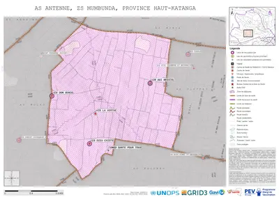 Microplanning: Antenne, Mumbunda, Lubumbashi, Haut-Katanga, COD (2025)