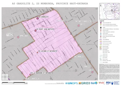 Microplanning: Gbadolite-2, Mumbunda, Lubumbashi, Haut-Katanga, COD (2025)