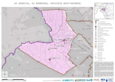 Microplanning: Hernica, Mumbunda, Lubumbashi, Haut-Katanga, COD (2025)