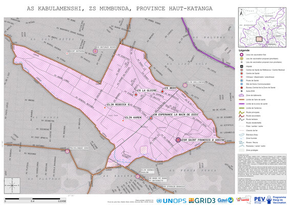 Microplanning: Kabulamenshi, Mumbunda, Lubumbashi, Haut-Katanga, COD (2025)