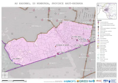 Microplanning: Kasombo, Mumbunda, Lubumbashi, Haut-Katanga, COD (2025)