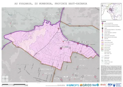 Microplanning: Kyalwaya, Mumbunda, Lubumbashi, Haut-Katanga, COD (2025)