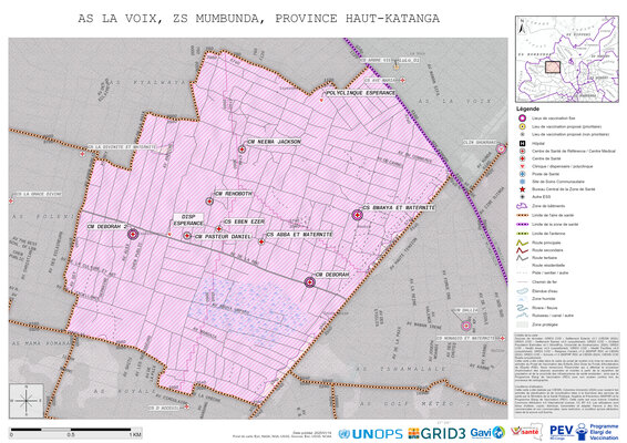 Microplanning: La-Voix, Mumbunda, Lubumbashi, Haut-Katanga, COD (2025)