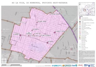 Microplanning: La-Voix, Mumbunda, Lubumbashi, Haut-Katanga, COD (2025)
