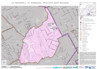 Microplanning: Makomeno, Mumbunda, Lubumbashi, Haut-Katanga, COD (2025)