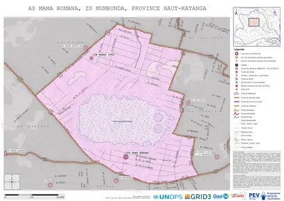 Microplanning: Mama-Romana, Mumbunda, Lubumbashi, Haut-Katanga, COD (2025)