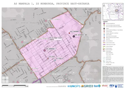 Microplanning: Mampala-1, Mumbunda, Lubumbashi, Haut-Katanga, COD (2025)