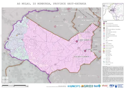 Microplanning: Mulao, Mumbunda, Lubumbashi, Haut-Katanga, COD (2025)