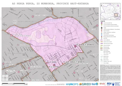 Microplanning: Penga-Penga, Mumbunda, Lubumbashi, Haut-Katanga, COD (2025)