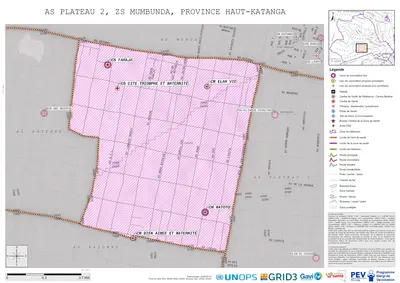 Microplanning: Plateau-2, Mumbunda, Lubumbashi, Haut-Katanga, COD (2025)