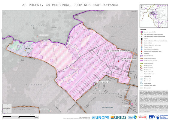 Microplanning: Poleni, Mumbunda, Lubumbashi, Haut-Katanga, COD (2025)