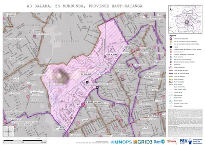 Microplanning: Salama, Mumbunda, Lubumbashi, Haut-Katanga, COD (2025)