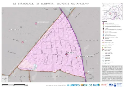Microplanning: Tshamalale, Mumbunda, Lubumbashi, Haut-Katanga, COD (2025)