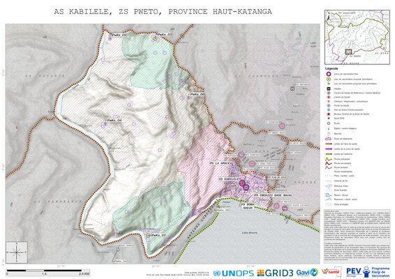Microplanning: Kabilele, Pweto, Lubumbashi, Haut-Katanga, COD (2025)