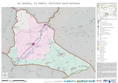 Microplanning: Kapata, Pweto, Lubumbashi, Haut-Katanga, COD (2025)