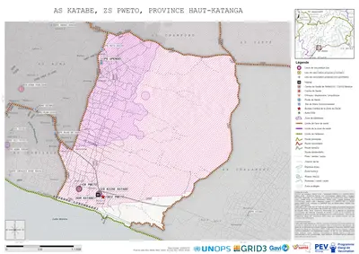 Microplanning: Katabe, Pweto, Lubumbashi, Haut-Katanga, COD (2025)