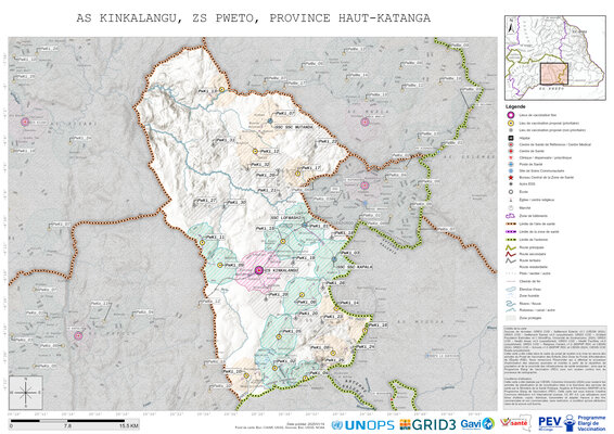 Microplanning: Kinkalangu, Pweto, Lubumbashi, Haut-Katanga, COD (2025)