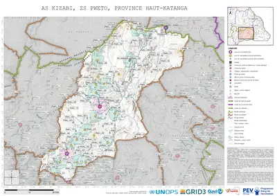 Microplanning: Kizabi, Pweto, Lubumbashi, Haut-Katanga, COD (2025)