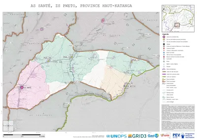 Microplanning: Sant, Pweto, Lubumbashi, Haut-Katanga, COD (2025)