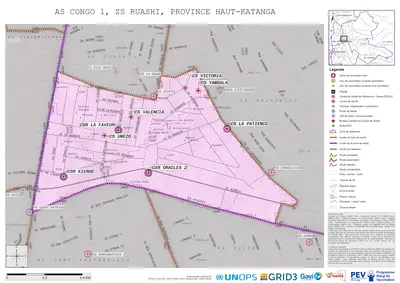 Microplanning: Congo-1, Ruashi, Lubumbashi, Haut-Katanga, COD (2025)