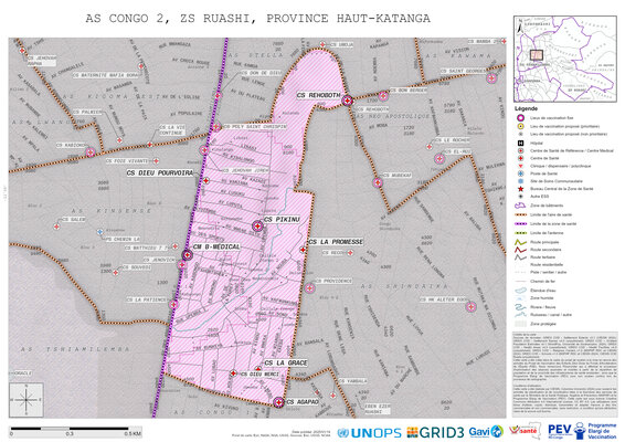 Microplanning: Congo-2, Ruashi, Lubumbashi, Haut-Katanga, COD (2025)