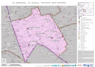 Microplanning: Kamasaka, Ruashi, Lubumbashi, Haut-Katanga, COD (2025)