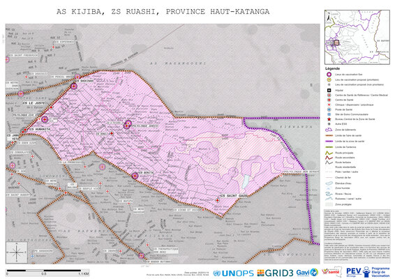 Microplanning: Kijiba, Ruashi, Lubumbashi, Haut-Katanga, COD (2025)