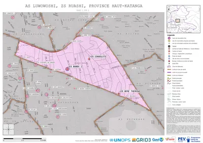 Microplanning: Luwowoshi, Ruashi, Lubumbashi, Haut-Katanga, COD (2025)
