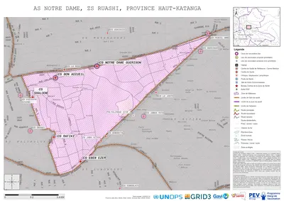 Microplanning: Notre-Dame, Ruashi, Lubumbashi, Haut-Katanga, COD (2025)