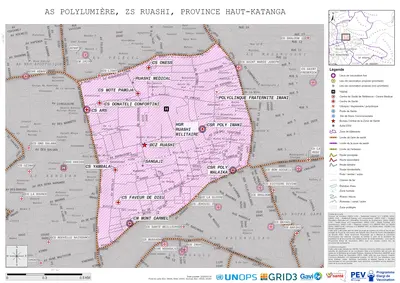 Microplanning: Polylumire, Ruashi, Lubumbashi, Haut-Katanga, COD (2025)